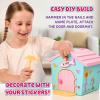 imageLittle Live Pets Cat Figurines for Kids Interactive Hutch Animal Playset with 25 Sounds Outdoor Toys for 5 Year Old GirlsKittys Home Mini