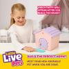 imageLittle Live Pets Cat Figurines for Kids Interactive Hutch Animal Playset with 25 Sounds Outdoor Toys for 5 Year Old GirlsPink  Purple Home