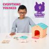 imageLittle Live Pets Cat Figurines for Kids Interactive Hutch Animal Playset with 25 Sounds Outdoor Toys for 5 Year Old GirlsTeal  Orange Home