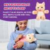 imageLittle Live Pets Cozy Dozys Ginger The Pet Cat Toy Interactive Plush Electronic Cat with 25 Sounds Soft Bedtime Kitty Toys for Kids of Ages 4Ginger The Kitty