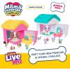 imageLittle Live Pets Dog House Playset Mama Surprise Families Puppy Party Pack 15 Mini Collectible Puppies FoldOut Dog Playset Toy Gift for Kids 5Frenchie  Spaniel