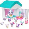 imageLittle Live Pets Dog House Playset Mama Surprise Families Puppy Party Pack 15 Mini Collectible Puppies FoldOut Dog Playset Toy Gift for Kids 5Mamas House