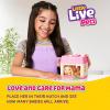 imageLittle Live Pets Hamster Mini Interactive Toy Set Hutch Animal Playset with 3 Surprise Babies 20 Sounds Hamster MustHaves for Ages 3Bunny with Pink Hutch