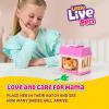 imageLittle Live Pets Hamster Mini Interactive Toy Set Hutch Animal Playset with 3 Surprise Babies 20 Sounds Hamster MustHaves for Ages 3Hamster