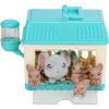 imageLittle Live Pets Hamster Mini Interactive Toy Set Hutch Animal Playset with 3 Surprise Babies 20 Sounds Hamster MustHaves for Ages 3Mouse