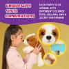 imageLittle Live Pets My Really Real Puppy Patches The Beagle Interactive Realistic Toy Dog with 60 Sounds and 2in1 Bed Lifelike Puppy for Ages 5Patches Puppy