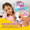 imageLittle Live Pets Ouchies Cooper The Retriever Puppy 50 Sounds Limping to Walking Puppy Toy with Vet Carrier Interactive Toy Dog for Kids Ages 5Poodle