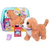 imageLittle Live Pets Ouchies Cooper The Retriever Puppy 50 Sounds Limping to Walking Puppy Toy with Vet Carrier Interactive Toy Dog for Kids Ages 5Poodle