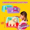 imageLittle Live Pets Ouchies Cooper The Retriever Puppy 50 Sounds Limping to Walking Puppy Toy with Vet Carrier Interactive Toy Dog for Kids Ages 5Retriever