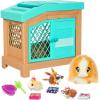imageLittle Live Pets Hamster Mini Interactive Toy Set Hutch Animal Playset with 3 Surprise Babies 20 Sounds Hamster MustHaves for Ages 3Guinea Pig