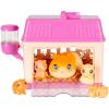 imageLittle Live Pets Hamster Mini Interactive Toy Set Hutch Animal Playset with 3 Surprise Babies 20 Sounds Hamster MustHaves for Ages 3Hamster