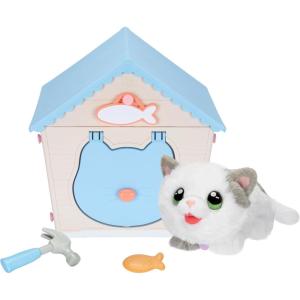 imageLittle Live Pets Cat Figurines for Kids Interactive Hutch Animal Playset with 25 Sounds Outdoor Toys for 5 Year Old GirlsKitty