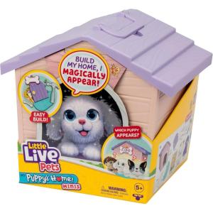 imageLittle Live Pets Cat Figurines for Kids Interactive Hutch Animal Playset with 25 Sounds Outdoor Toys for 5 Year Old GirlsPink  Purple Home