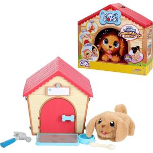 imageLittle Live Pets Cat Figurines for Kids Interactive Hutch Animal Playset with 25 Sounds Outdoor Toys for 5 Year Old GirlsPuppy