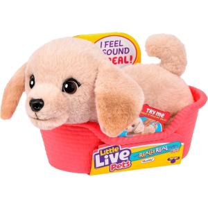 imageLittle Live Pets My Really Real Puppy Patches The Beagle Interactive Realistic Toy Dog with 60 Sounds and 2in1 Bed Lifelike Puppy for Ages 5Buddy Puppy