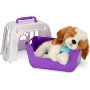 imageLittle Live Pets My Really Real Puppy Patches The Beagle Interactive Realistic Toy Dog with 60 Sounds and 2in1 Bed Lifelike Puppy for Ages 5Patches Puppy