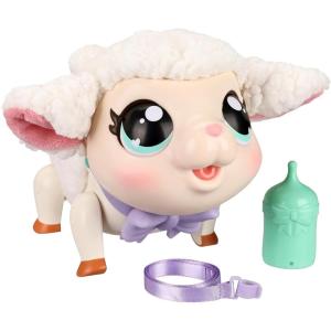 imageLittle Live Pets Walking Penguin My Pet Waddles Interactive Plush Penguin with 25 Sounds and Detachable Leash Toy Penguins for Kids of Ages 5Lamb