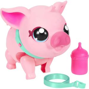imageLittle Live Pets Walking Penguin My Pet Waddles Interactive Plush Penguin with 25 Sounds and Detachable Leash Toy Penguins for Kids of Ages 5Pig