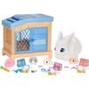 image:imageLittle Live Pets Mama Surprise Kittens Interactive Mama Surprise Toys  Portable basket fish accessory 3 baby kittens and 15 sounds and reactions for ages 4 toy cat playBunny
